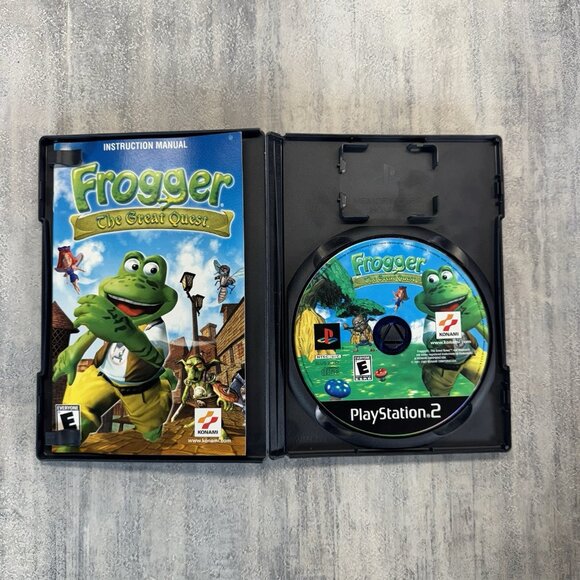 Frogger The Great Quest PS2 Sony PlayStation 2 CIB Complete & TESTED W Reg Card - Picture 6 of 8